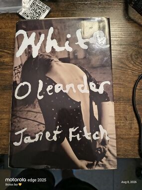 Back cover of a book